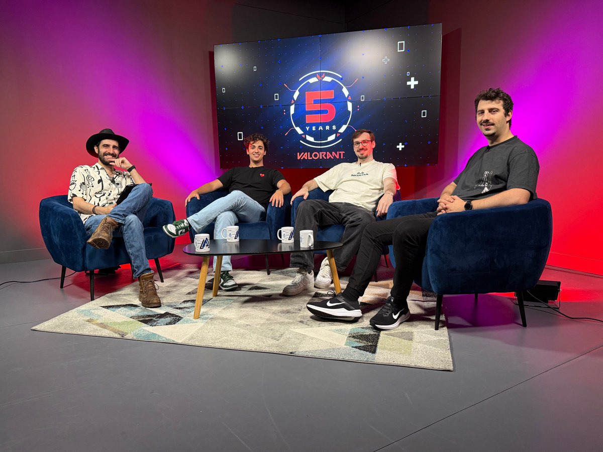 5 anos de <a href="/Valorant_PT/">VALORANT // PORTUGAL</a> 🎂

Junta-te à nossa emissão especial com muitas surpresas reservadas para ti!

📺 twitch.tv/rtparena

#VALORANTnaRTP