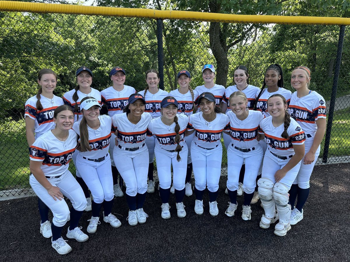 Top Gun National 16u-SK (@topgun_skim) on Twitter photo CHAMPS🥇18u <a href="/TopGunEvents/">Top Gun Events</a> Discovery
Finding ourselves on the same side of the bracket to our only loss in pool, we knew we had work to do. Beat Louisville Sluggers Huecker/Vanboxmeer’s 18u team 2-1 in the semi-final. <a href="/MollyMunson_18/">Molly Munson</a> pitched a 💎 with strong defense behind her. CHAMPS🥇18u <a href="/TopGunEvents/">Top Gun Events</a> Discovery
Finding ourselves on the same side of the bracket to our only loss in pool, we knew we had work to do. Beat Louisville Sluggers Huecker/Vanboxmeer’s 18u team 2-1 in the semi-final. <a href="/MollyMunson_18/">Molly Munson</a> pitched a 💎 with strong defense behind her.