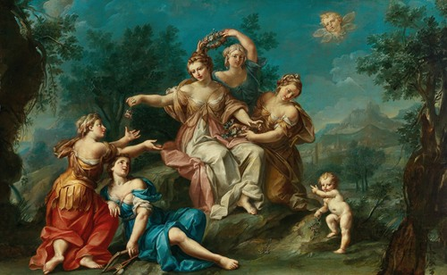 KUNG3TH's tweet photo. Allegory of Spring https://t.co/Zql3Eze5qC