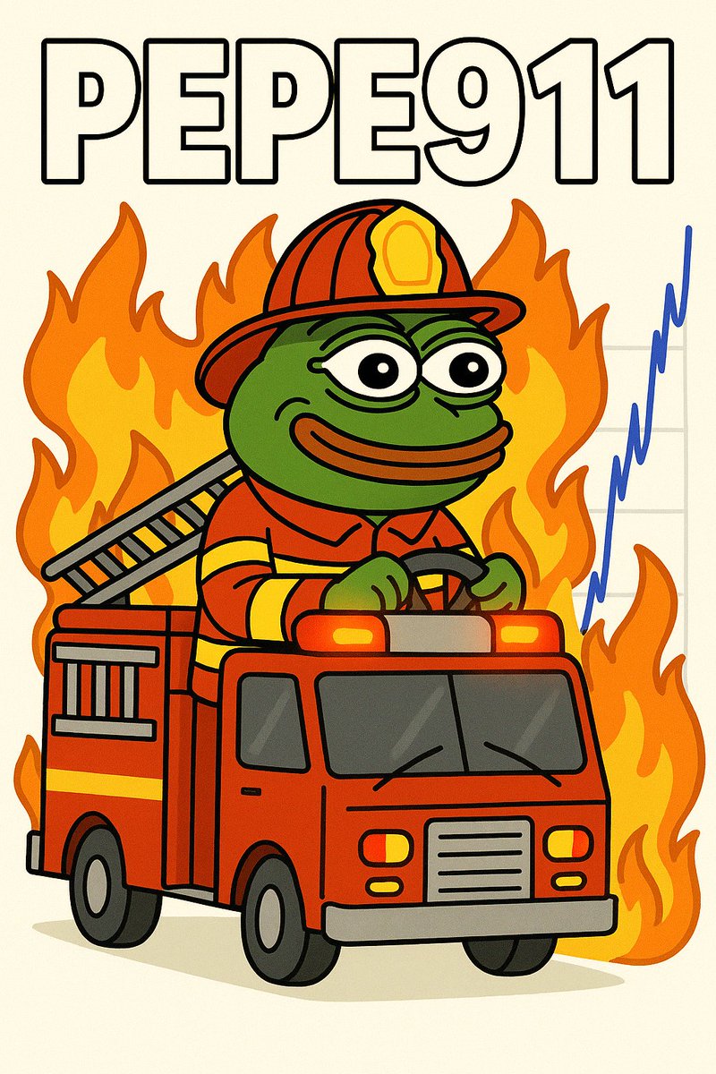 gomemejump's tweet photo. @BSCGemsAlert 🚨🔥 PEPE911 is on duty!
When the chart’s on fire, there’s only one frog to call. 🐸🚒
✅ Clean launch
https://t.co/KGTy1pGpxR Official
First spike already hit—next one could melt the sirens. 🚀
in case of mega pump… call PEPE911
📊 https://t.co/VumOh9SMqD
#PEPE911 #ShillMeNow https://t.co/FBMWB1ieM8