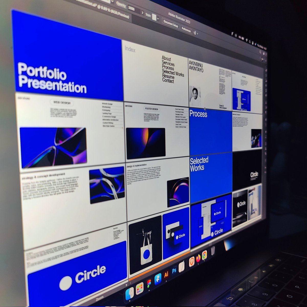 In the next 48 hours, this 40 page Portfolio Presentation Template will be live and completely FREE for you to download!