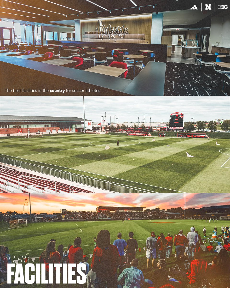 Where the best come to get better. 📈

Lincoln, Nebraska is home to the best facilities in college soccer. 📍🏡⚽️🧵⤵️
