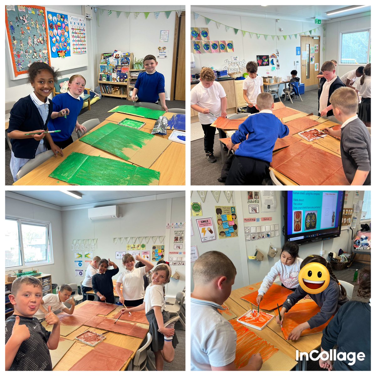 Stage 1 of Roman shield making has begun! 🛡️