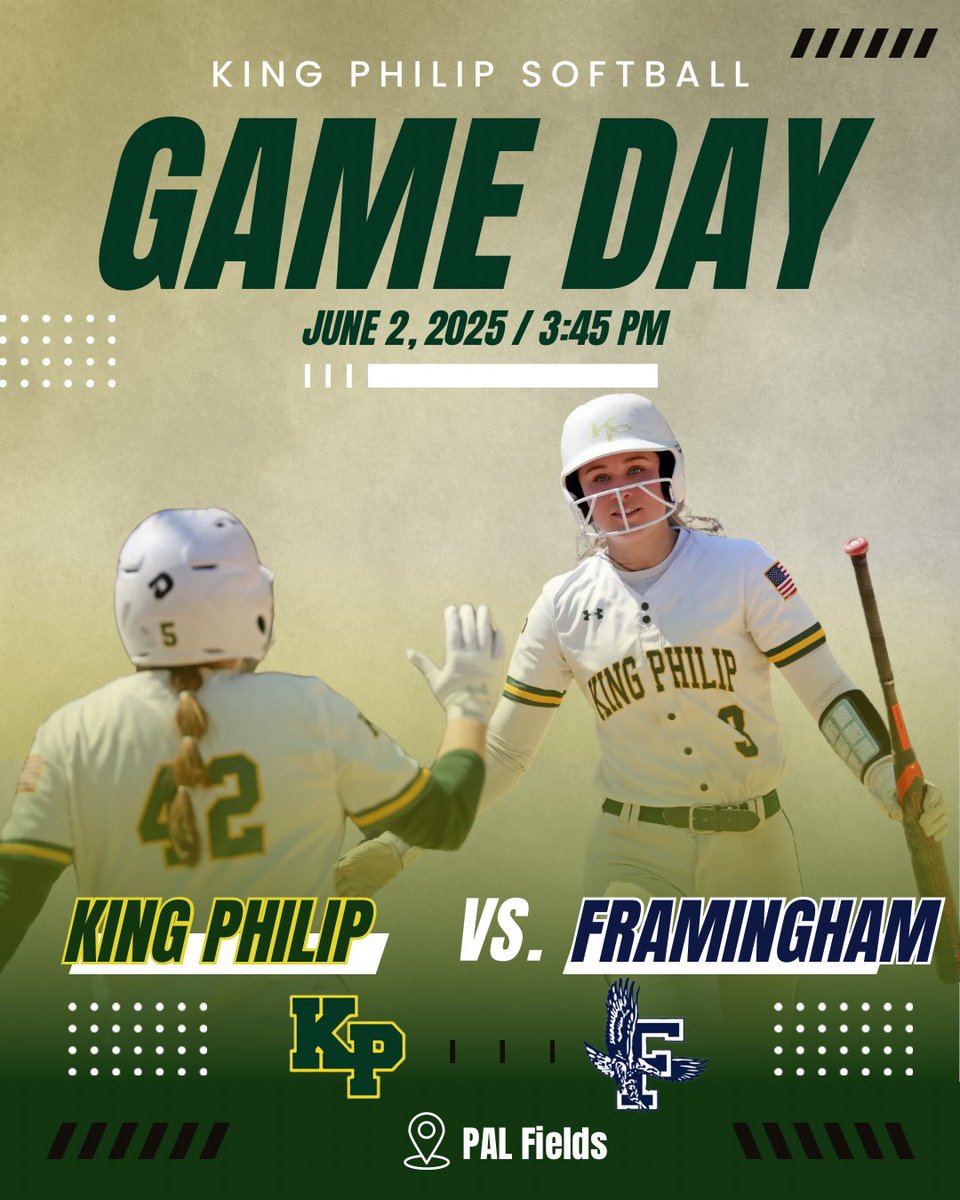 Coach Kate (@kphssoftball) on Twitter photo Playoff Gameday for the Warriors!
KP kicks off the MIAA Division 1 postseason today in the Round of 32 as they host #30 Framingham at the PAL! First pitch is set for 3:45 PM — let’s pack the stands and bring the energy as the Warriors begin their playoff run!
<a href="/HockomockSports/">HockomockSports</a> Playoff Gameday for the Warriors!
KP kicks off the MIAA Division 1 postseason today in the Round of 32 as they host #30 Framingham at the PAL! First pitch is set for 3:45 PM — let’s pack the stands and bring the energy as the Warriors begin their playoff run!
<a href="/HockomockSports/">HockomockSports</a>