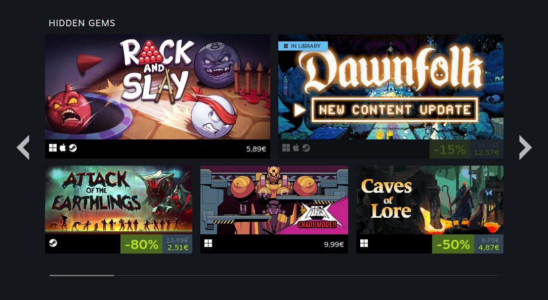 Dawnfolk is proudly sitting in the "Hidden Gems" section of the #turnbasedthursdayfest.✨