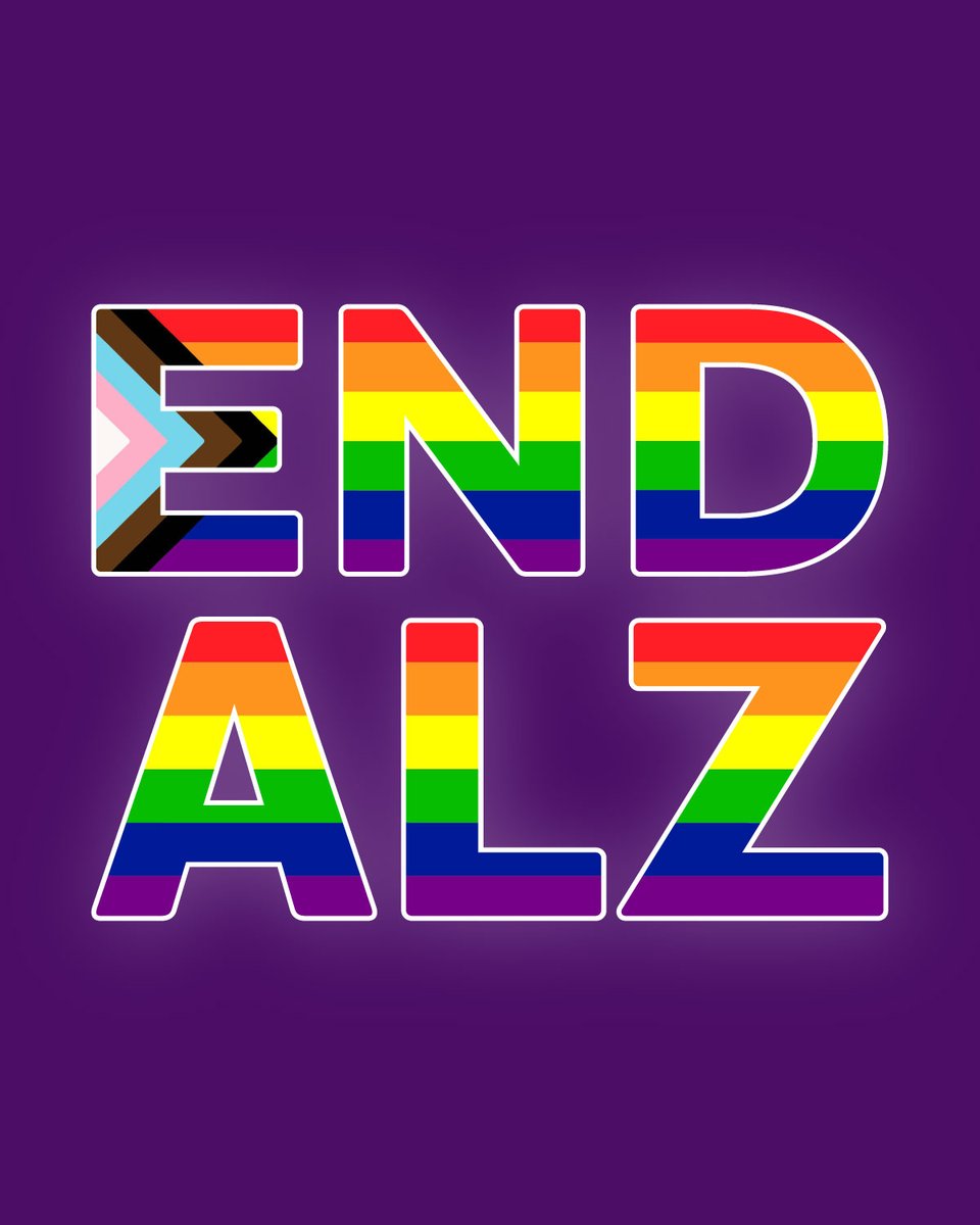 June is #PrideMonth and Alzheimer's &amp; Brain Awareness Month. We stand with the LGBTQ+ community, and we encourage anyone impacted by Alzheimer's and other dementia to reach out for safe, confidential support. Call our free, 24/7 Helpline at 800.272.3900. #ENDALZ