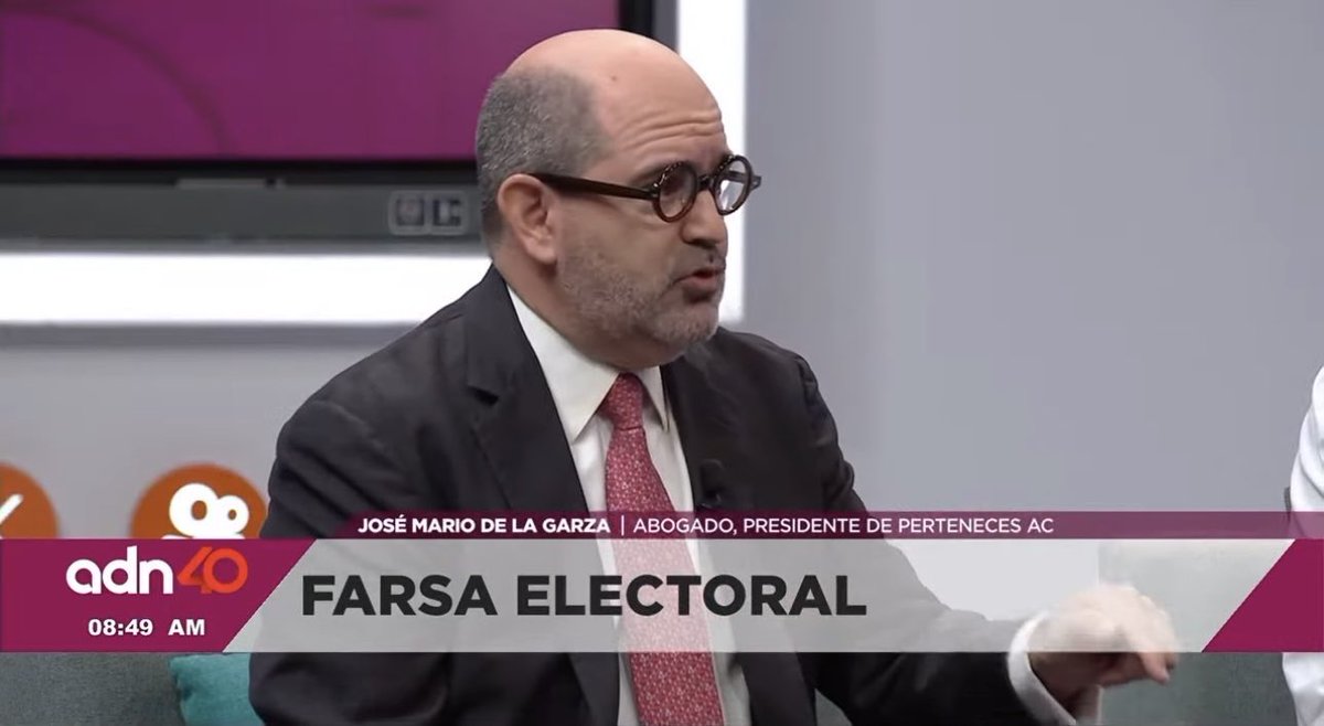 JoseMarioMX's tweet photo. Estuve hoy en la mesa de análisis con @ricardomraphael, @ErikaStradaRuiz y @MiguelMezaC para hablar del desastre que fue la #ElecciónJudicial. Agradezco la invitación a @ARasDeTierra: un espacio urgente para nombrar lo que otros callan.

Casillas vacías, uso de acordeones, desinformación absoluta y más del 87% de abstención reflejan no una elección, sino una simulación democrática. No se fortaleció la justicia, se vulneró aún más. Si esta fue la apuesta por renovar el Poder Judicial, falló estrepitosamente.
