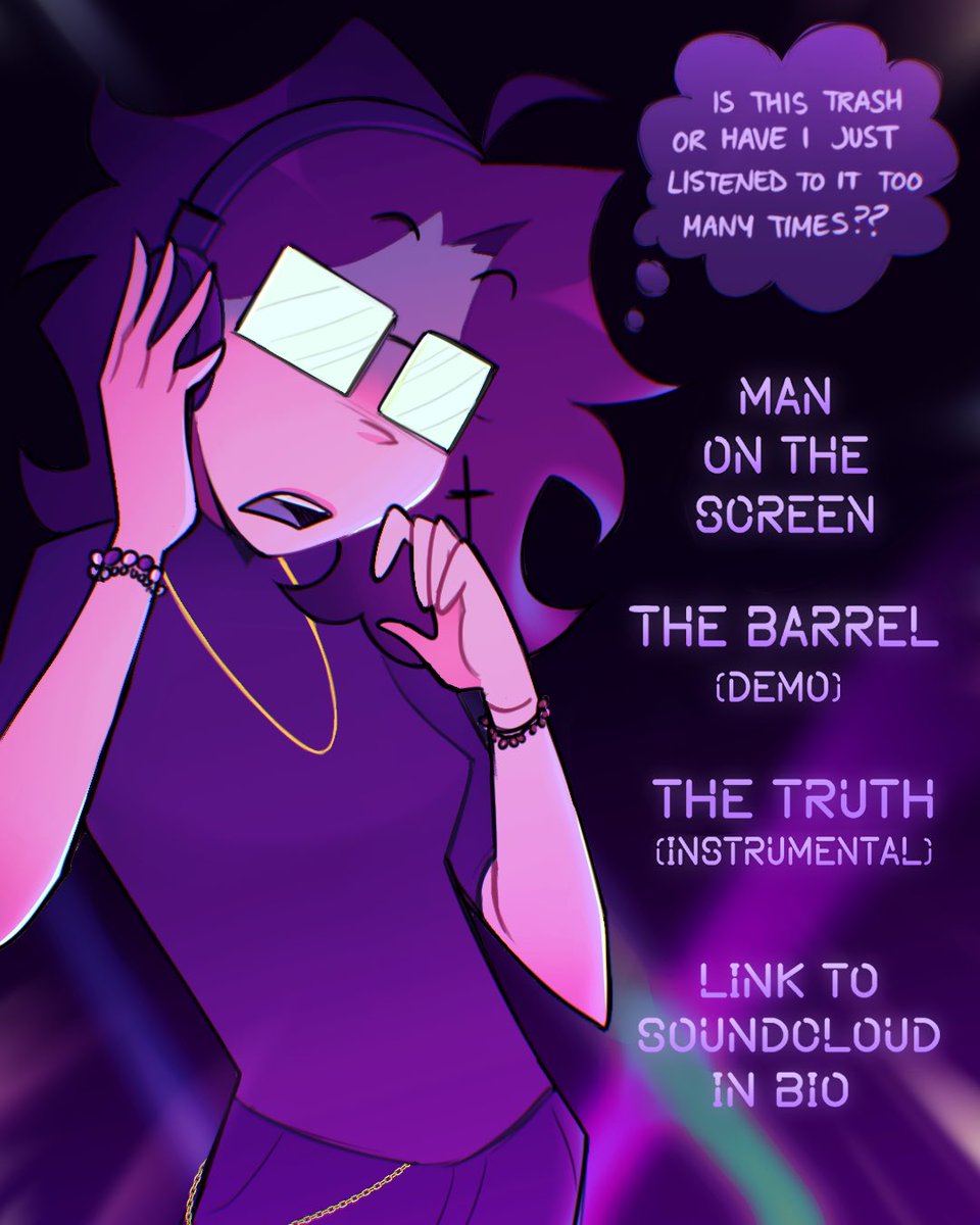 if anyone gafs!!! i released some songs on soundcloud if anyone wants to give it a listen :))) (please LMAO)
on.soundcloud.com/QYqks2kjpt4QNh…