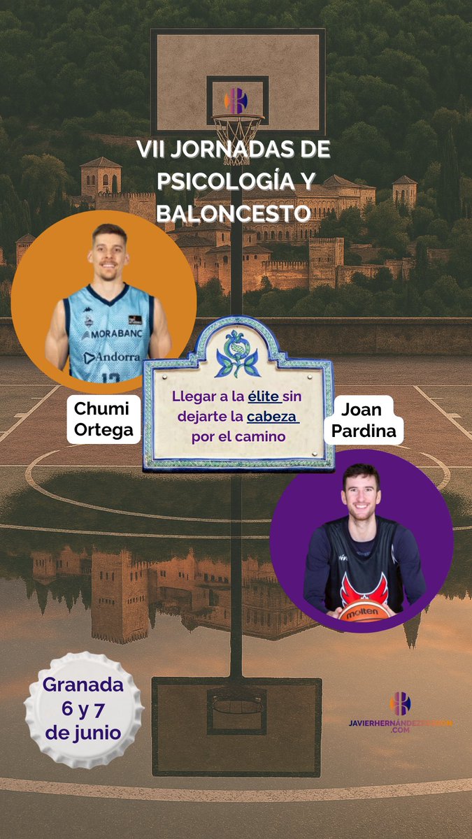 Chumi Ortega ( <a href="/chumiortega5/">Chumi Ortega</a> ) y Joan Pardina ( <a href="/joanpardina/">Joan Pardina</a> ) analizarán las piedras psicológicas que se encuentran camino a la élite.

🏀📈