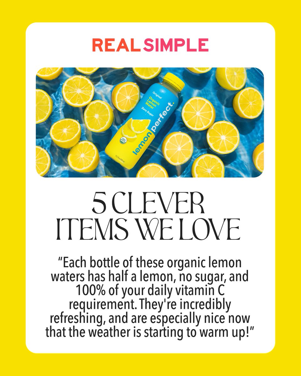 lemonperfect's tweet image. Hot off the press! We&apos;re loving these recent shoutouts for Lemon Perfect 🗞️