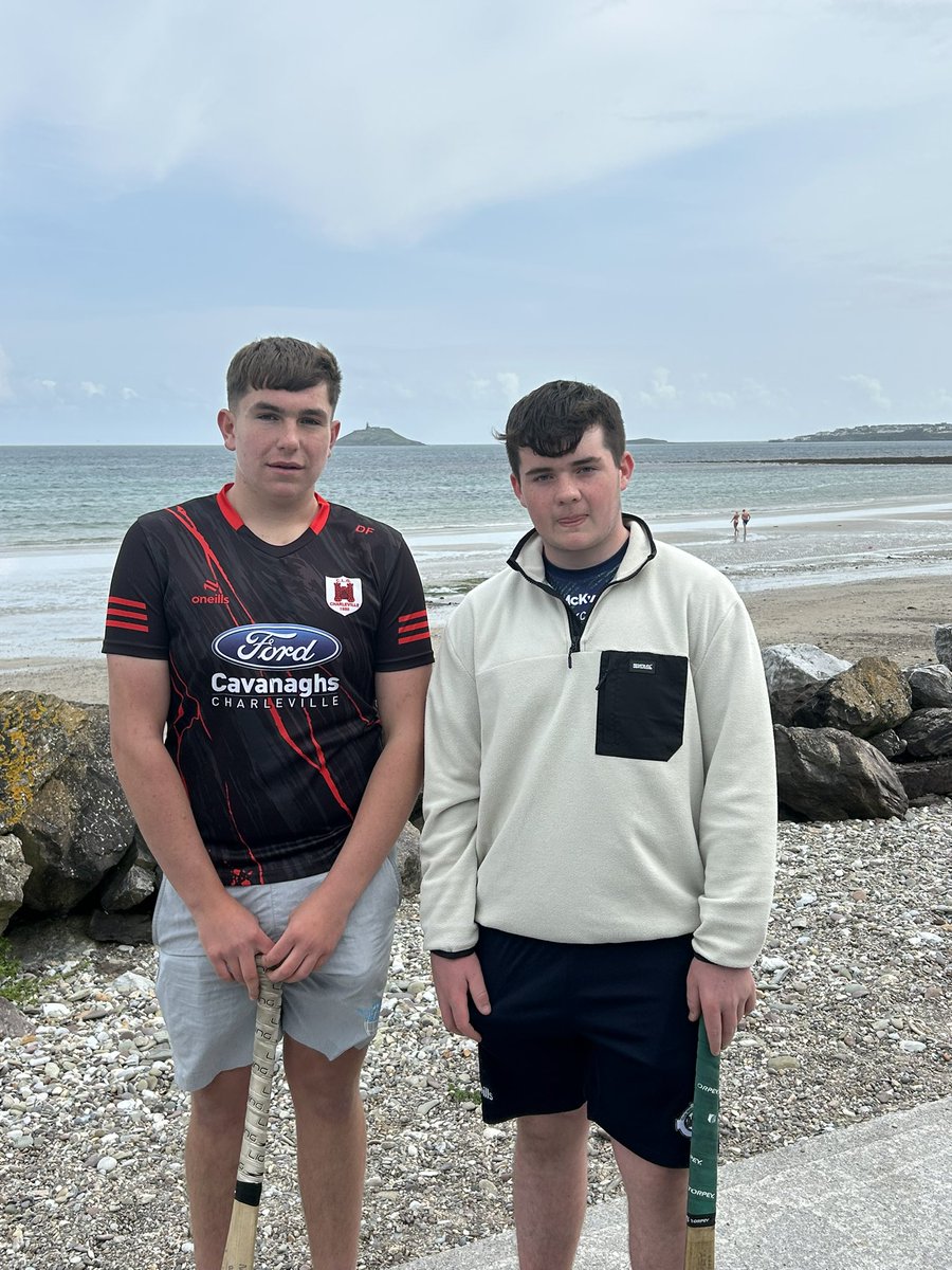 Well done to Donal Forde <a href="/CHARLEVILLEGAA/">CHARLEVILLE GAA</a> winner of today’s u16 <a href="/OfficialCorkGAA/">Cork GAA</a> Long Puc and Kaden Coomey <a href="/BallincolligGAA/">CLG Bhaile an Chollaigh</a> who was runner up .