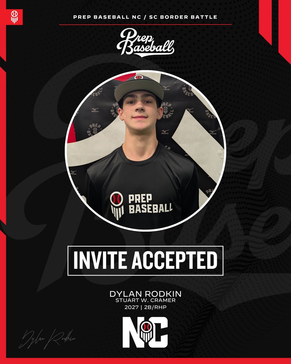 Prep Baseball North Carolina (@prepbaseballnc) on Twitter photo 🔴NC/SC Border Battle⚫
June 10-11, 2025 at Charlotte's Robert & Mariam Hayes Stadium
@ABriedel01
<a href="/BradyRo59061406/">Brady Robinson</a>
<a href="/DylanRodkin/">Dylan Rodkin</a>
Welcoming up and coming Prospect!
🔗 loom.ly/L2dG1Tg 🔴NC/SC Border Battle⚫
June 10-11, 2025 at Charlotte's Robert & Mariam Hayes Stadium
@ABriedel01
<a href="/BradyRo59061406/">Brady Robinson</a>
<a href="/DylanRodkin/">Dylan Rodkin</a>
Welcoming up and coming Prospect!
🔗 loom.ly/L2dG1Tg