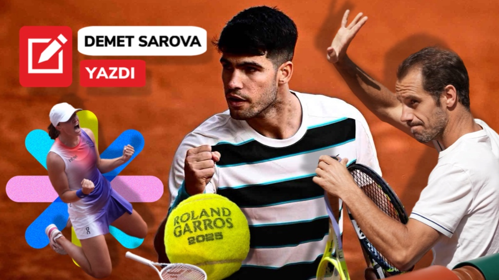 🎾 #FransızAçık2025 kırmızı toprakta tarih yazıyor!

Sinner durdurulamıyor 💨 Djokovic 99. zaferini aldı 🧊
Alcaraz 100. galibiyete ulaştı 💯 Swiatek geri döndü 👑
Gasquet gözyaşlarıyla veda etti 💔

#RolandGarros #FrenchOpen

Detaylar 👇🔥

fotospor.com/kose-yazilari/…
