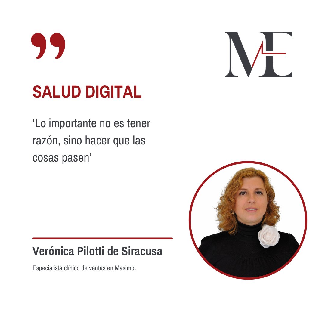 ✍️ Veronica A. Pilotti de Siracusa #NME213 #SaludDigital 

💡 Pensat i fet

En salud digital no basta con tener ideas brillantes: hay que ejecutarlas con agilidad, criterio y propósito. 

newmedicaleconomics.es/pensat-i-fet/