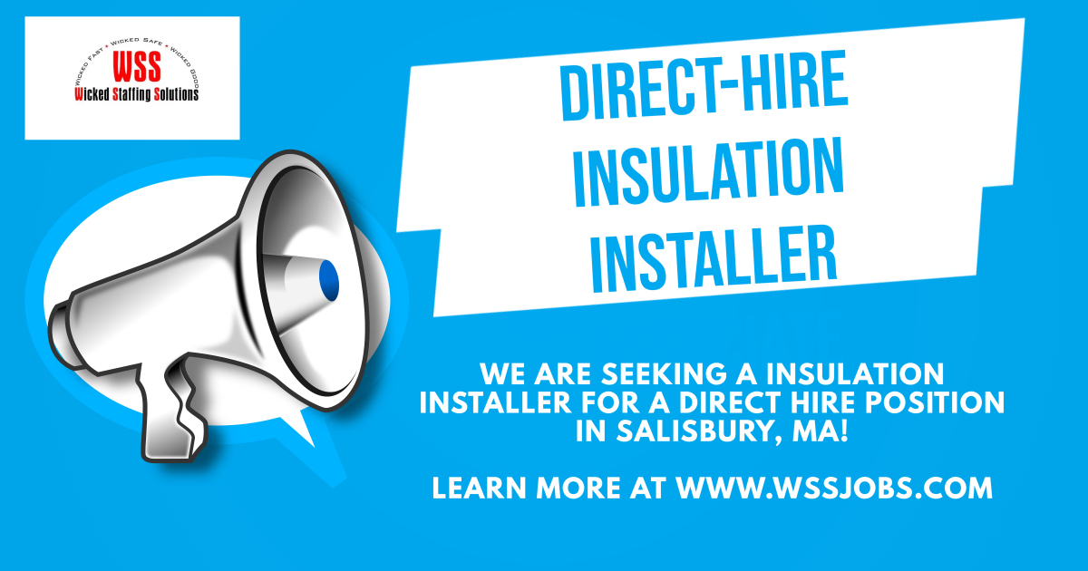 WickedJobs's tweet image. Insulation Installer
Direct Hire
 
Learn more here: jobs.wickedstaffingsolutions.com/jb/Insulation-…

#insulationinstallation #hiring #job #employment #wickedstaffingsolutions #manufacturing #production