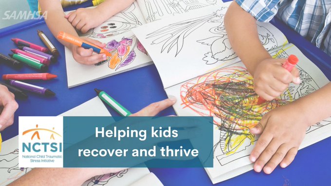 #DYK: Over two-thirds of children experience trauma by age 16. SAMHSA’s National Child Traumatic Stress Initiative improves treatment and services for children, adolescents &amp; families who have experienced traumatic events. #PTSDAwarenessMonth

Learn more: samhsa.gov/child-trauma