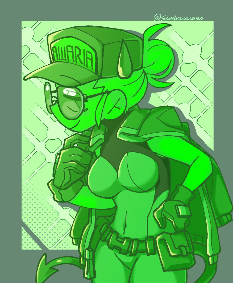Justice💚🕶️✨
#Awaria #awaria #Awariafanart #Helltaker #helltaker #Helltakerfanart