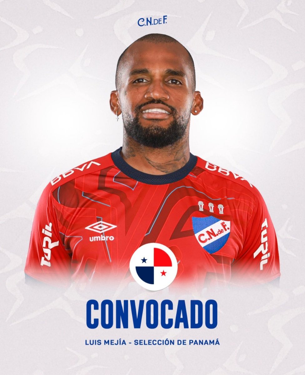 La Web Deportiva Uruguaya (@bachsmartin) on Twitter photo 🟦⬜🟥 #NACIONAL, BAJA SENSIBLE: LUIS MEJÍA CONVOCADO A LA SELECCIÓN DE #PANAMÁ
"Manotas" Mejía convocado a la selección de Panamá. Pablo Peirano se pierde a una de sus mejores figuras para los próximos partidos del #Intermedio.
Ante <a href="/Torqueinfo/">Torque Info</a> fue clave con sus atajadas para 🟦⬜🟥 #NACIONAL, BAJA SENSIBLE: LUIS MEJÍA CONVOCADO A LA SELECCIÓN DE #PANAMÁ
"Manotas" Mejía convocado a la selección de Panamá. Pablo Peirano se pierde a una de sus mejores figuras para los próximos partidos del #Intermedio.
Ante <a href="/Torqueinfo/">Torque Info</a> fue clave con sus atajadas para