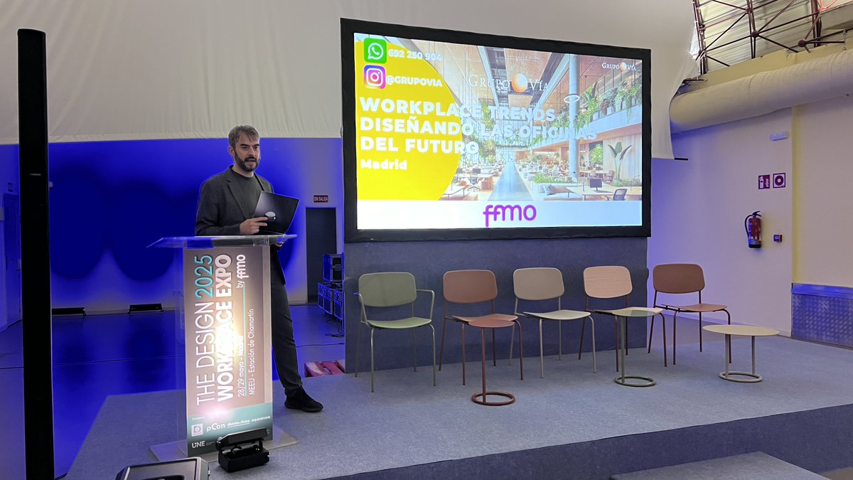 CushWakeSPAIN's tweet image. 🧠 El 61% de los empleados ya no percibe bienestar en la oficina.
📍 La ubicación importa.

📊 Solo el 50% cree que su oficina cumple su función.

Alejandra Ramiro (C&amp;amp;W) en #WorkplaceTrends2025: toca repensar espacios y estrategia flexible.

#WorkplaceStrategy @GrupoViaSpain