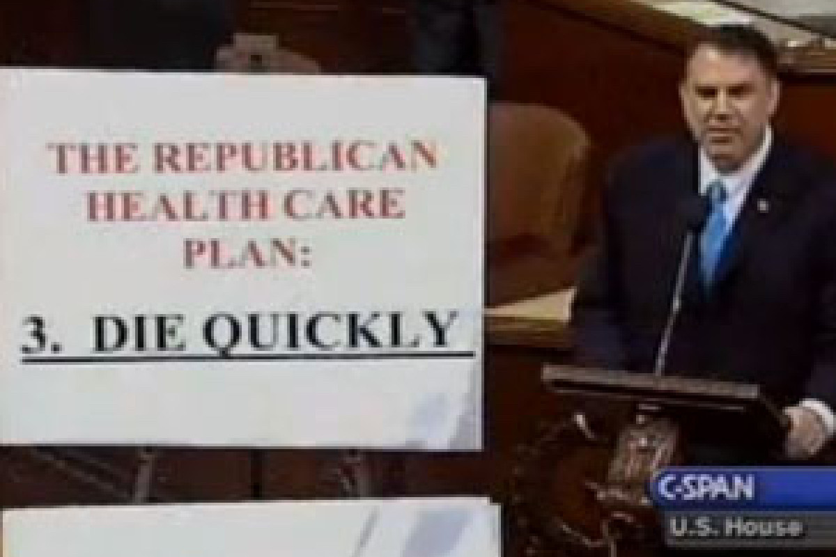 In 2010 Alan Grayson said &amp; again #Trumplicans like @JoniErnst prove 100% correct
They literally do not give a shit if we live or die
They only care about power &amp; $$$$$
They LIE every time they open their mouths
#GOPHypocrisy currently on steroids led by Holy Hypocrite Johnson