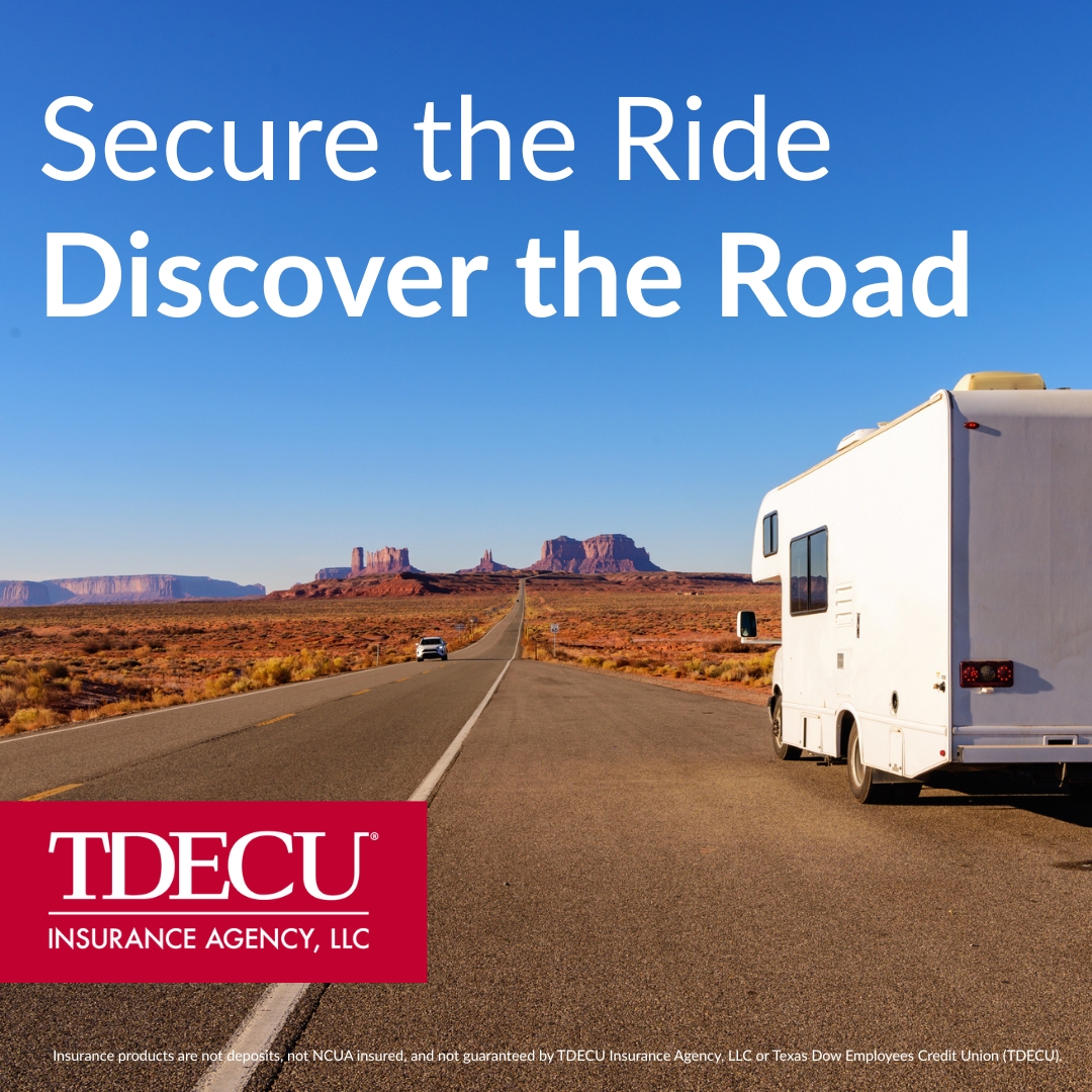 Life’s better with a little adventure. 🛥️🏍️🏕️

Whether it’s land, water, or the open road, we’ve got the coverage for your favorite toys so you can focus on the ride, not the risks. Insure your adventures with TDECU Insurance Agency, LLC 👉 bit.ly/3GXxwoX