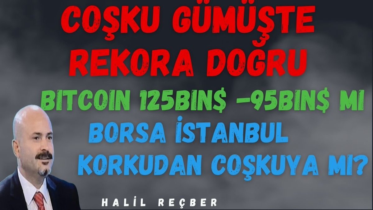 COŞKU GÜMÜŞTE, KORKU NERDE ? BITCOIN,BORSA VE PİYASALAR youtu.be/UmpabLhF_9o?si… <a href="/YouTube/">YouTube</a> aracılığıyla