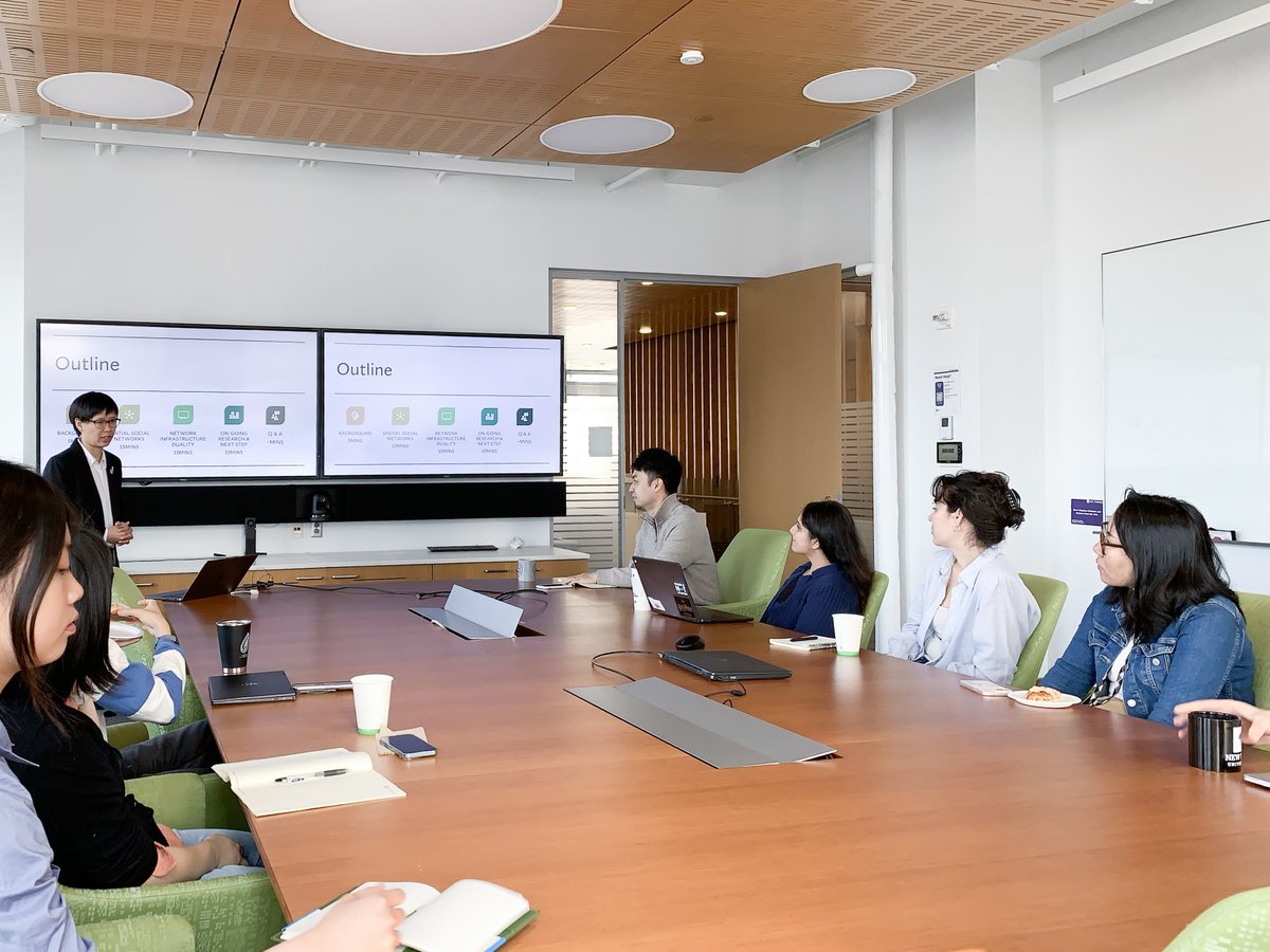 NYU_CUSP's tweet image. Highlights from Dr. Xiaofan Liang&apos;s lecture &quot;Beyond Nodes and Edges: Integrating Spatial Context in Urban Network Science&quot; held today at CUSP @nyutandon! Thank you @xiaofanliang for the inspiring seminar! @TaubmanCollege #urbannetwork #urbanplanning