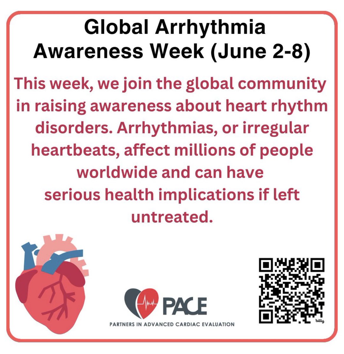 Have concerns about your heart rhythm? Ask your doctor for a referral to pace-cardiology.com. Don’t have a physician or cardiologist, you can self refer to us at bit.ly/AFibReferral, or use QR code. 
#WorldHeartRhythmAwarenessWeek 
@ArrhythmiaAlliance
<a href="/heartablator/">Yaariv Khaykin</a>