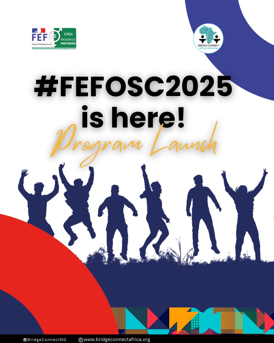 Bridge Connect (@bridgeconnectng) on Twitter photo <a href="/BridgeConnectNG/">Bridge Connect</a> was Live at the official launch ceremony of the #FEFOSC2025.
We're committed to making a difference with support from <a href="/FranceInNigeria/">Ambassade de France au Nigéria</a> through the #WAVES project in Kano state.
Join us on this journey
#FEFOSC2025 #CSOPower #CapacityBuildingNG #GenderEqualityNG <a href="/BridgeConnectNG/">Bridge Connect</a> was Live at the official launch ceremony of the #FEFOSC2025.
We're committed to making a difference with support from <a href="/FranceInNigeria/">Ambassade de France au Nigéria</a> through the #WAVES project in Kano state.
Join us on this journey
#FEFOSC2025 #CSOPower #CapacityBuildingNG #GenderEqualityNG