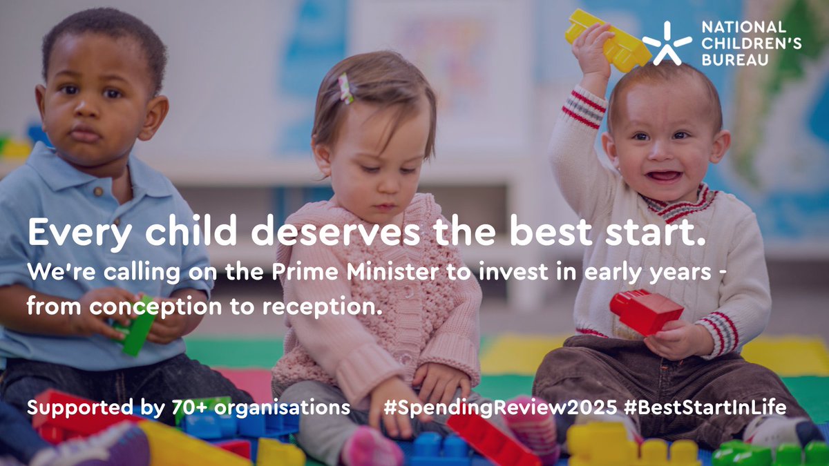 NEPACS (@nepacsinfo) on Twitter photo We stand behind <a href="/Keir_Starmer/">Keir Starmer</a>ās focus on early childhood in his Plan for Change. Now is the time to invest so that every child, from conception to reception, has the Best Start in Life. buff.ly/RVogQQq
#BestStartInLife #SpendingReview2025 We stand behind <a href="/Keir_Starmer/">Keir Starmer</a>ās focus on early childhood in his Plan for Change. Now is the time to invest so that every child, from conception to reception, has the Best Start in Life. buff.ly/RVogQQq
#BestStartInLife #SpendingReview2025