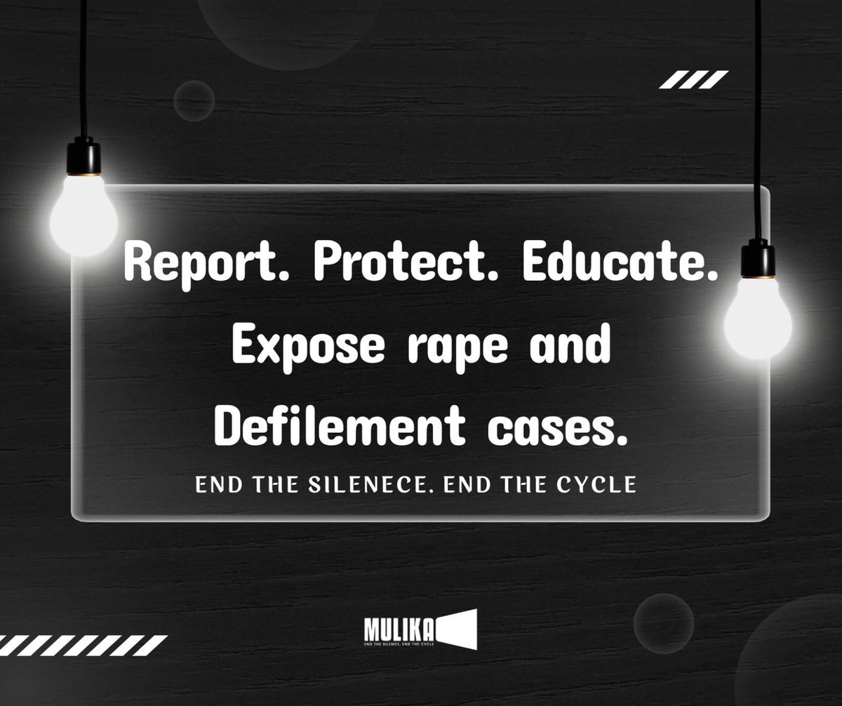 Onsase (@mronsase) on Twitter photo Let's break the silence! The powerful message from <a href="/TunaWaMulika/">The Mulika Campaign</a> is clear: Report. Protect. Educate. We must expose rape and defilement cases to end the cycle of violence. Join the movement to create a safer world for all. #EndTheSilence #EndTheCycle #Mulika Let's break the silence! The powerful message from <a href="/TunaWaMulika/">The Mulika Campaign</a> is clear: Report. Protect. Educate. We must expose rape and defilement cases to end the cycle of violence. Join the movement to create a safer world for all. #EndTheSilence #EndTheCycle #Mulika
