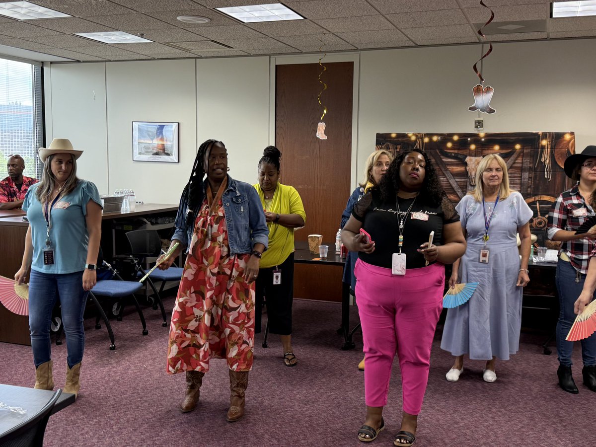 OCPS Chief Schools Office (@cso_ocps) on Twitter photo With boots on and spirits high, the CSO team wrapped up the year Western-style—feasting, bonding, and having a blast! 🤠 With boots on and spirits high, the CSO team wrapped up the year Western-style—feasting, bonding, and having a blast! 🤠