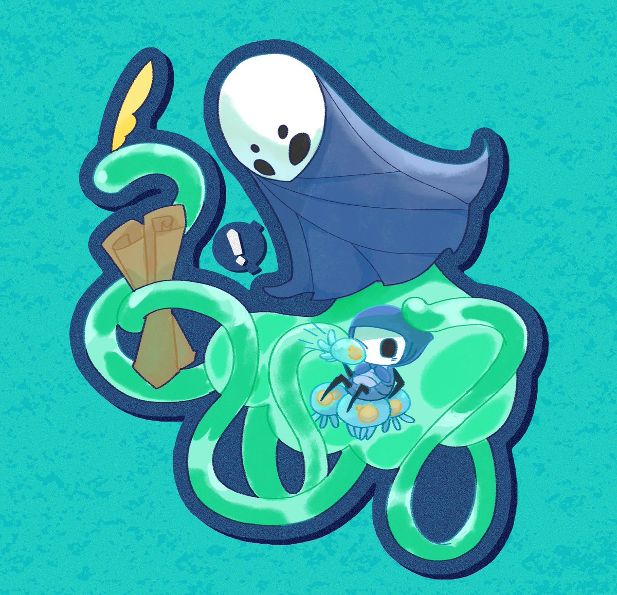 sleepfish44's tweet photo. #hollowknight 
#hollowknightfanart https://t.co/jkZQ1MV7QC
