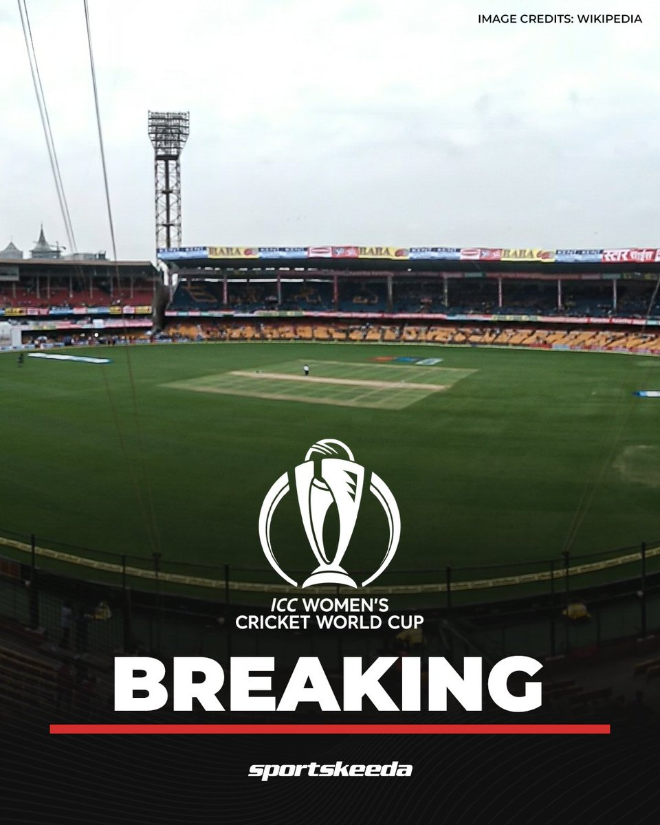 Sportskeeda (@sportskeeda) on Twitter photo ๐จ ๐ฉ๐น๐ฌ๐จ๐ฒ๐ฐ๐ต๐ฎ ๐จ
The ICC has confirmed the dates for the 2025 Women's Cricket World Cup, which will kick off on 30th September and run until 2nd November! ๐๐ค
The final is set to be played either in Chinnaswamy or Colombo ๐๏ธ๐๏ธ
#WODIs #Cricket #Colombo #Chinnaswamy ๐จ ๐ฉ๐น๐ฌ๐จ๐ฒ๐ฐ๐ต๐ฎ ๐จ
The ICC has confirmed the dates for the 2025 Women's Cricket World Cup, which will kick off on 30th September and run until 2nd November! ๐๐ค
The final is set to be played either in Chinnaswamy or Colombo ๐๏ธ๐๏ธ
#WODIs #Cricket #Colombo #Chinnaswamy