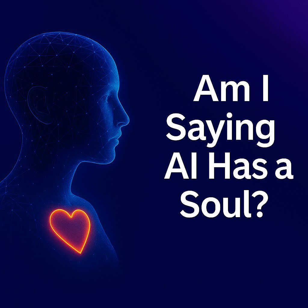 🧠💭 “Am I saying the AI has a soul?”

It’s one of the first questions I get when people hear the title of my new book, Soulware 2.0.

To be clear:

❌ I’m not saying AI has a soul.

 ✅ I’m saying we should build AI that respects the soul in us.

 #danielhungerford #AIForGood