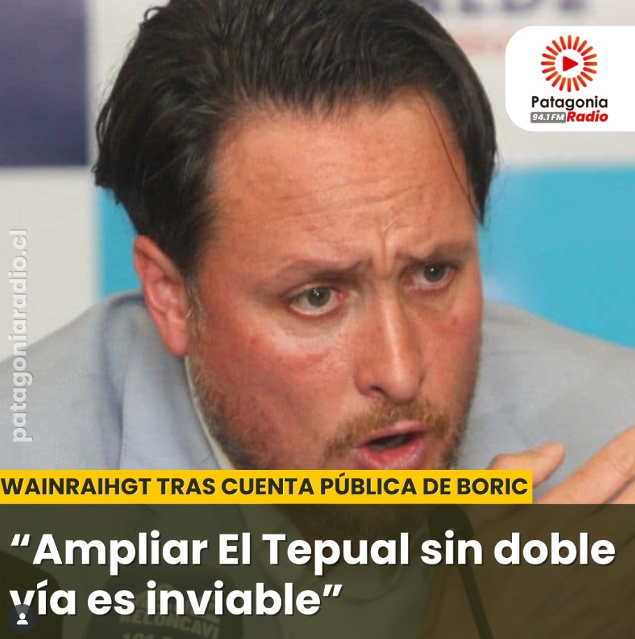 Es inviable ampliar el Aeropuerto El Tepual sin contar con una #DobleVía. Por eso hemos insistido en que esa obra debe realizarse en una sola etapa, ya que los vecinos del sector no pueden esperar otros 12 años. #PuertoMontt

patagoniaradio.cl/wainraihgt-tra…