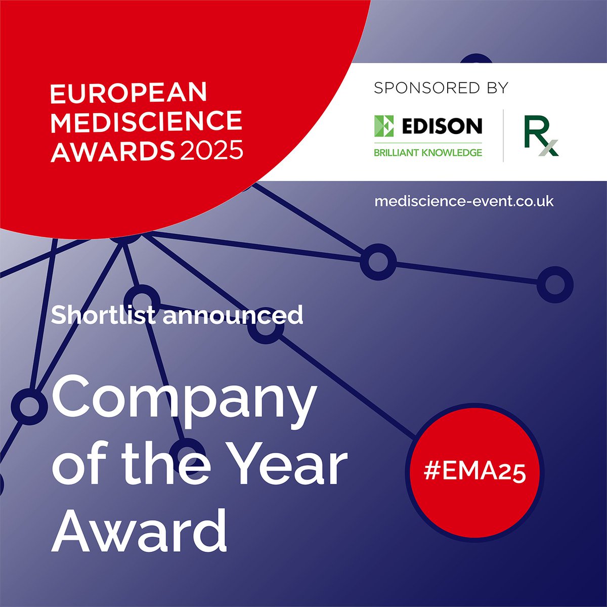 MediscienceAwards (@euromedevent) on Twitter photo It's not long until we reveal the winner of the Company of the Year Award, sponsored by <a href="/Cavendish_plc/">Cavendish</a> ! Those in the running are - <a href="/AscendisPharma/">AscendisPharma</a>, Basilea Pharmaceutica, Camurus, <a href="/CerenoSciAB/">Cereno Scientific AB</a>, <a href="/PharmingGroupNV/">Pharming Group NV</a>, <a href="/RecordatiD/">Recordati Rare Diseases</a>, <a href="/VeronaPharma/">Verona Pharma</a>, Zealand Pharma #EMA25 It's not long until we reveal the winner of the Company of the Year Award, sponsored by <a href="/Cavendish_plc/">Cavendish</a> ! Those in the running are - <a href="/AscendisPharma/">AscendisPharma</a>, Basilea Pharmaceutica, Camurus, <a href="/CerenoSciAB/">Cereno Scientific AB</a>, <a href="/PharmingGroupNV/">Pharming Group NV</a>, <a href="/RecordatiD/">Recordati Rare Diseases</a>, <a href="/VeronaPharma/">Verona Pharma</a>, Zealand Pharma #EMA25