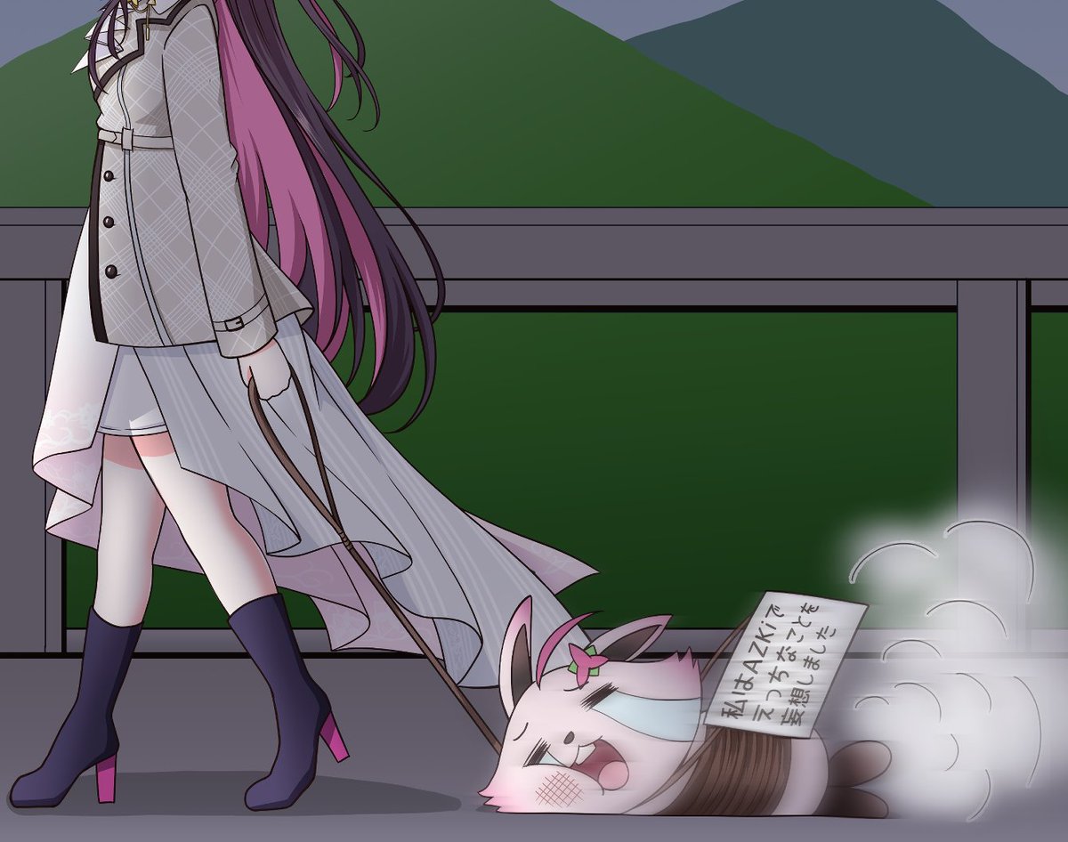 #引用RTで絵をあげて5人指名してバトンでお気に入りの絵を載せる
もこさんからバトンもらいました!
指名ありがとうございます😊うれしい✨ 
