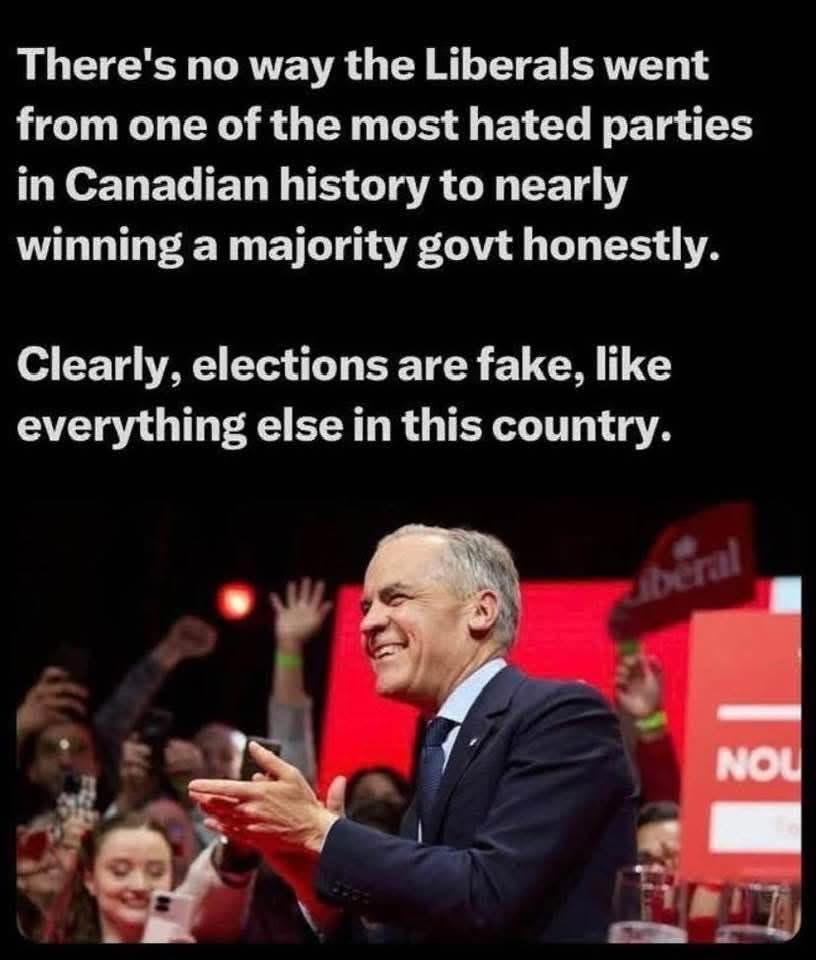 Good morning everyone, Carney is a poor choice for PM of Canada, Save the Ostriches, cull the CFIA,God bless Tamara and Chris.