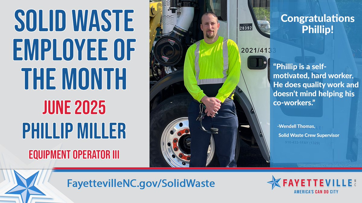 Congratulations to our Employee of the Month, Phillip Miller!