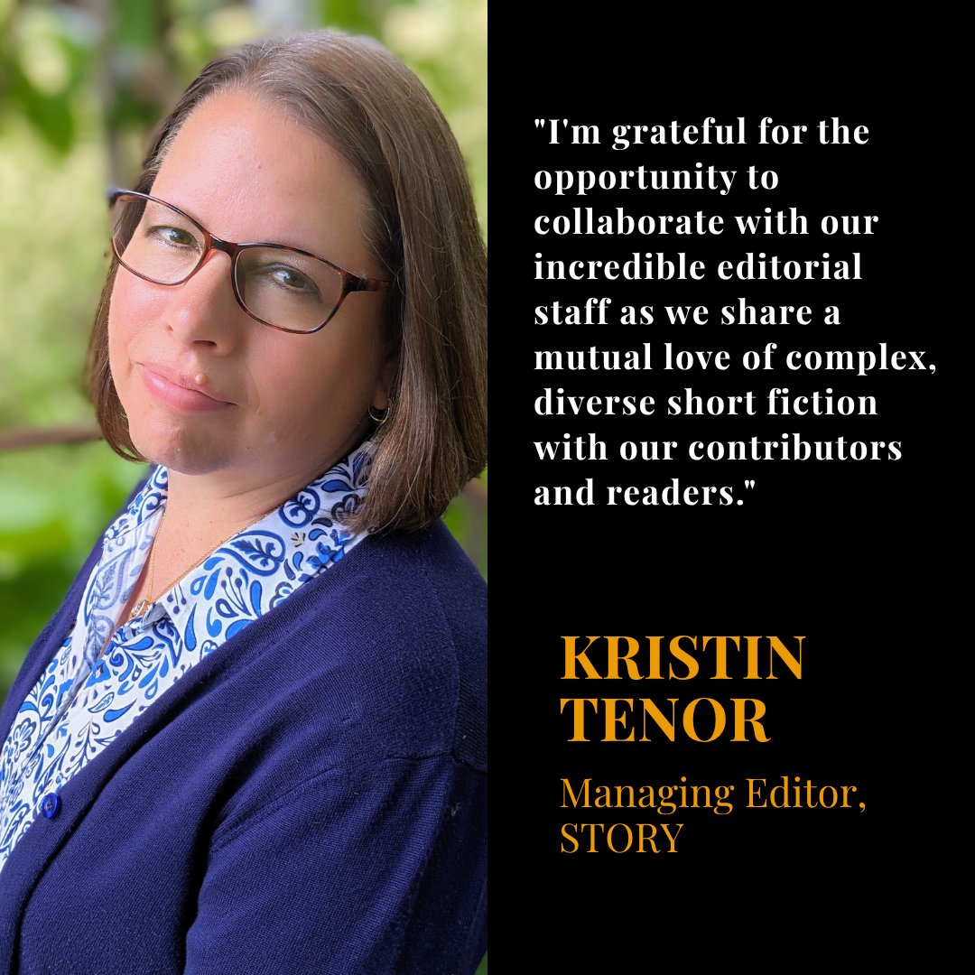 StoryLitMag's tweet image. We&apos;re pleased to announce Kristin Tenor as our new Managing Editor. In the past, Kristin has served both as a Fiction Editor and Reviews Editor at Story. Kristin will be managing submissions and supporting our editorial team. We&apos;re thrilled to have her on board!