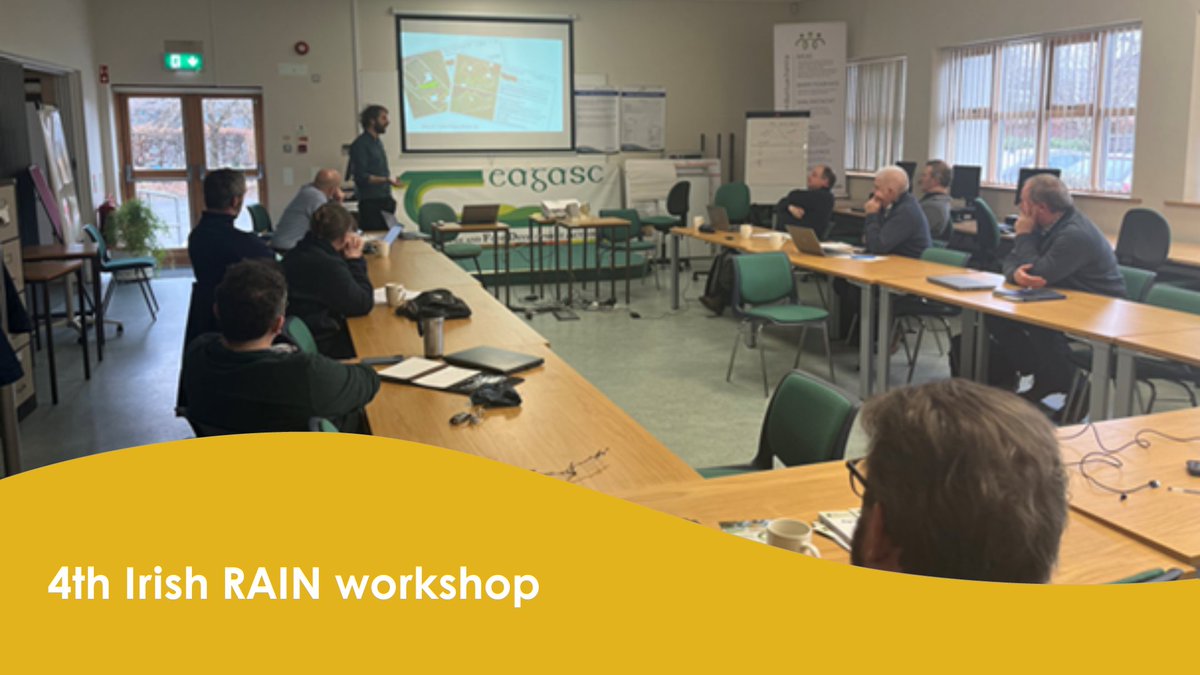 🌿#IrishRAIN workshop 🇮🇪

Held on Feb 13 at Teagasc Tullamore, the event refined the <a href="/AF4EU_afinet/">AF4EU</a>  Knowledge Platform &amp; boosted collaboration in Irish #agroforestry 🌱

🔗 af4eu.eu/archivos/3081

#AF4EU #Agroforestry #Ireland