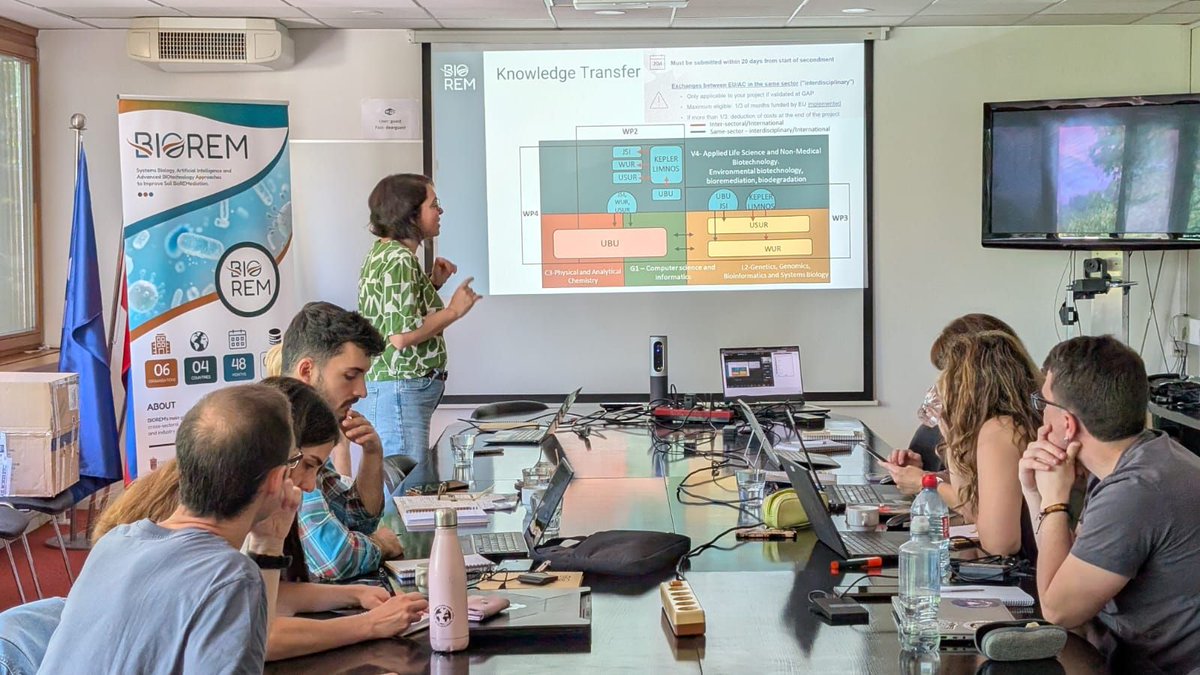 BIOREMproject (@bioremproject) on Twitter photo ๐The last day of #MicrobeTech2025 was devoted to technical meetings of the two organising projects.
๐ท:BIOREM partners + the coordinator, Dr. Rocรญo Barros (<a href="/ICCRAM_UBU/">ICCRAM | Universidad de Burgos</a>), leading the discussions of the meeting.
Thank you all for your attendance, it was a very interesing week!๐ ๐The last day of #MicrobeTech2025 was devoted to technical meetings of the two organising projects.
๐ท:BIOREM partners + the coordinator, Dr. Rocรญo Barros (<a href="/ICCRAM_UBU/">ICCRAM | Universidad de Burgos</a>), leading the discussions of the meeting.
Thank you all for your attendance, it was a very interesing week!๐