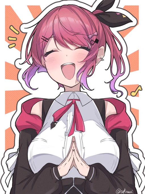 にっこり元気めるち #もちめるあーと