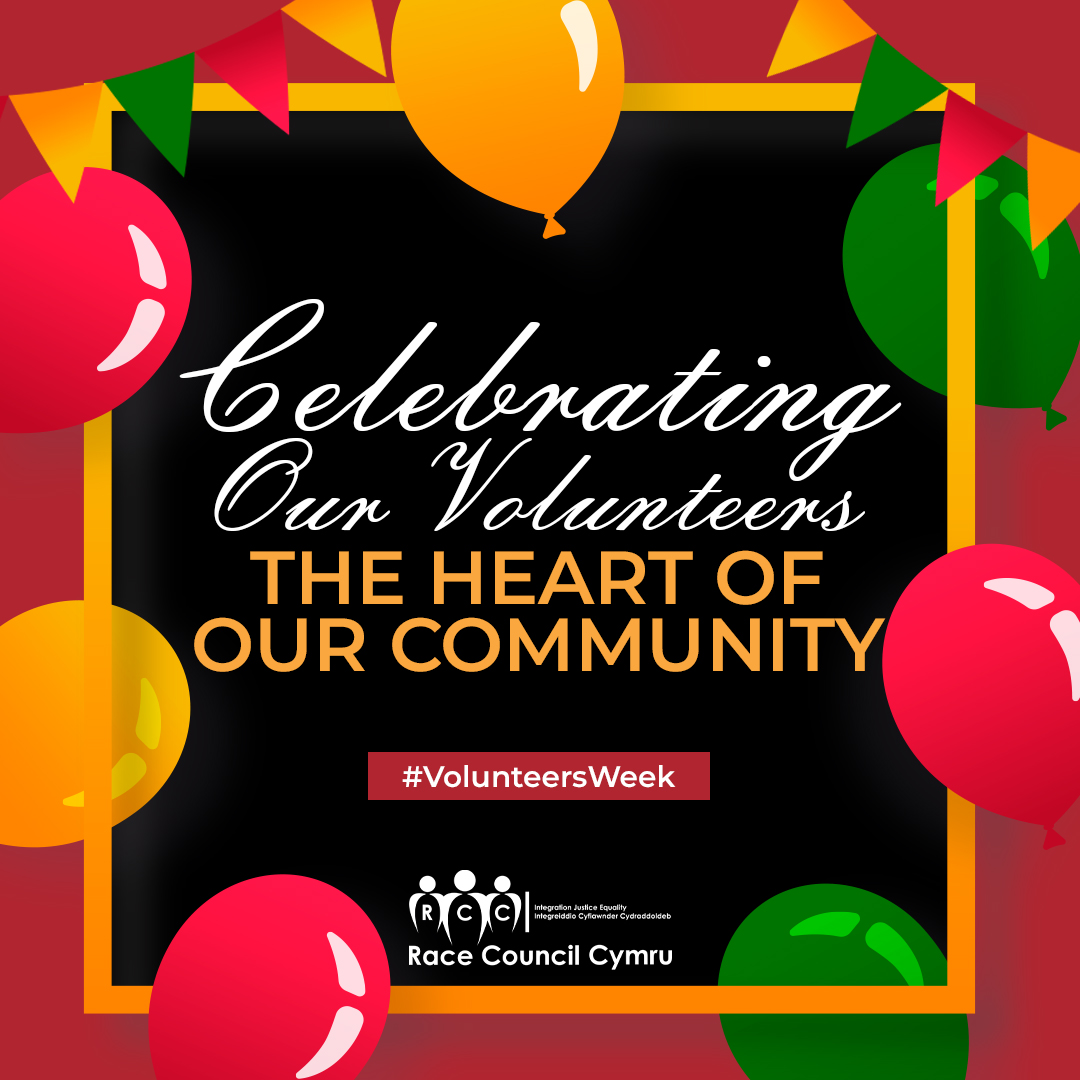 16.3 million people in the UK volunteer each year! It’s #VolunteersWeek and we’re celebrating our wonderful volunteers who give their time, energy &amp; heart to build stronger communities.
#ThankYouVolunteers #CommunityHeroes #rcccymru