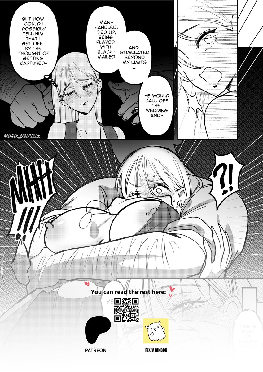 "Marin's kinky bachelorette party" doujin is finally finished! 🥳