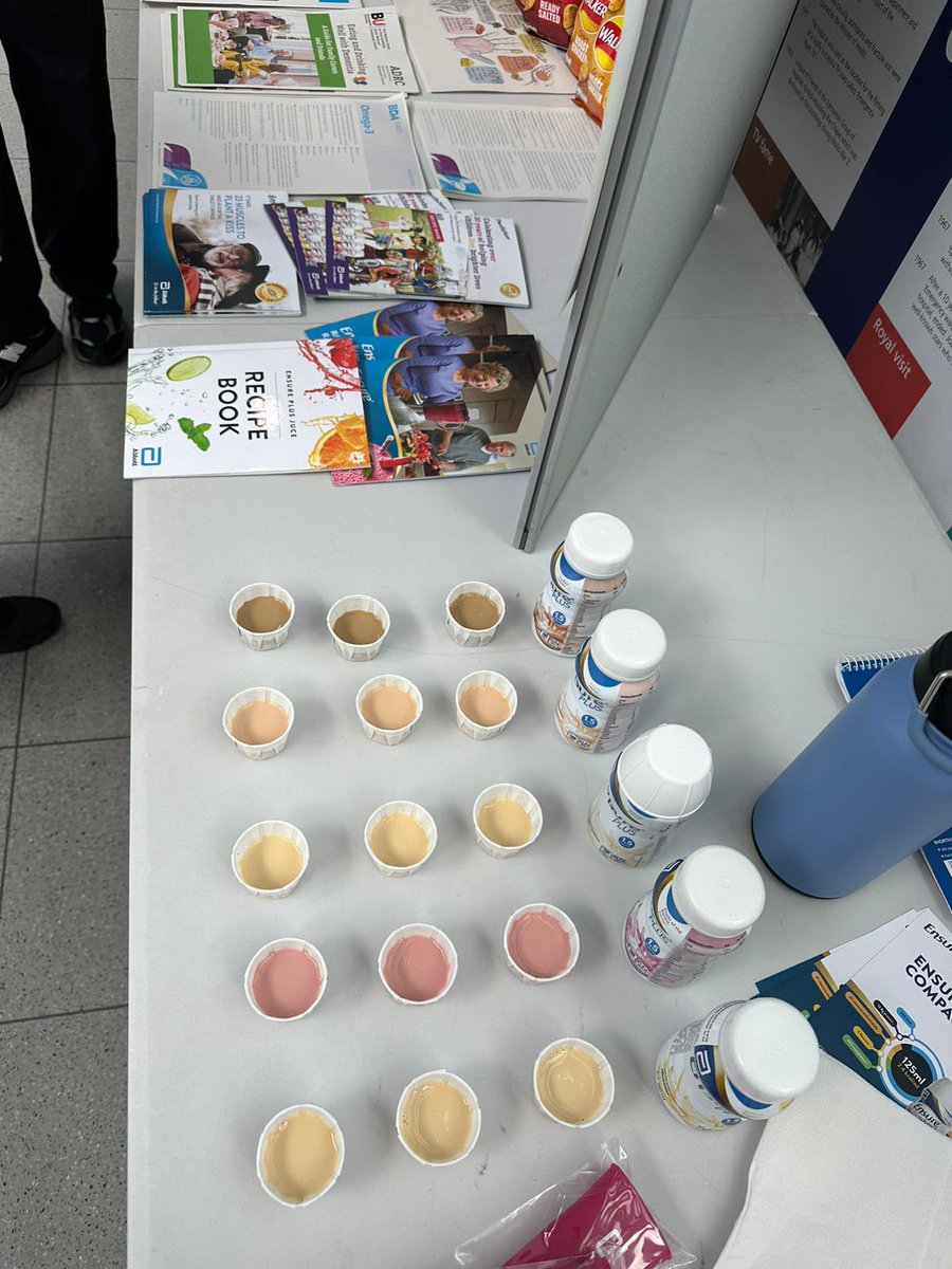 North Mid Dietitians (@nm_dietitians) on Twitter photo Happy Dietitian’s Week!
We kicked off the celebrations with a stand in the atrium at North Mid. A big thank you to everyone who stopped by to say hello — we hope you enjoyed the snacks, supplement samples and diet sheets and advice! 🎉 Happy Dietitian’s Week!
We kicked off the celebrations with a stand in the atrium at North Mid. A big thank you to everyone who stopped by to say hello — we hope you enjoyed the snacks, supplement samples and diet sheets and advice! 🎉