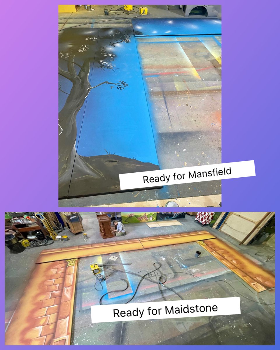 ✨More panto magic being created in the Wem Scenic Workshop!