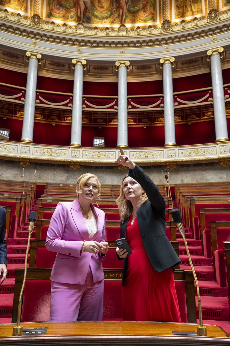 Yaël Braun-Pivet (@yaelbraunpivet) on Twitter photo 🇫🇷🇩🇪 Quand la France et l’Allemagne avancent ensemble, l’Europe est puissante. J’ai reçu aujourd’hui <a href="/JuliaKloeckner/">Julia Klöckner</a>, nouvelle présidente du Bundestag.
Sécurité, droit international, Ukraine, égalité, lutte contre l’antisémitisme : notre agenda commun est ambitieux! Vielen 🇫🇷🇩🇪 Quand la France et l’Allemagne avancent ensemble, l’Europe est puissante. J’ai reçu aujourd’hui <a href="/JuliaKloeckner/">Julia Klöckner</a>, nouvelle présidente du Bundestag.
Sécurité, droit international, Ukraine, égalité, lutte contre l’antisémitisme : notre agenda commun est ambitieux! Vielen