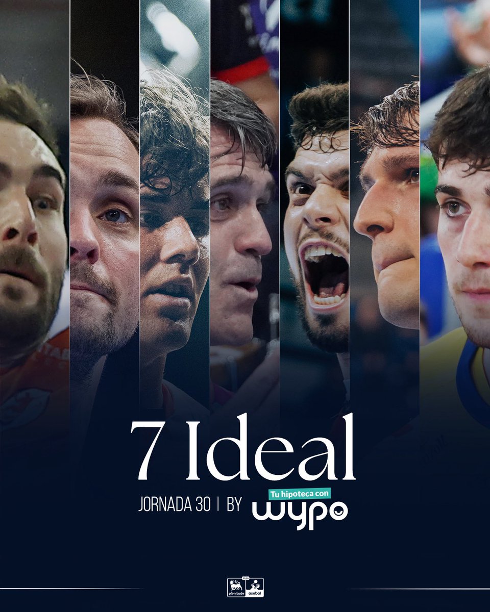 Liga Plenitude (@asobal) on Twitter photo โก๏ธ ยกPresentamos el ๐ ๐๐๐๐๐ de la #J30 en la #LigaPlenitude!
๐ Jakub Prokop
๐ฉ Hampus Wanne
๐ช <a href="/caaarlosalvarez/">Carlos รlvarez Domรญnguez</a>
๐งฑ <a href="/dehita12/">Alvaro de Hita</a>
๐ง <a href="/MiguelMalo10/">Miguel Malo Pueyo</a>
๐ <a href="/victoorromero_/">Victor Romero</a>
๐ซ David Lรณpez
๐น๏ธยกLa ๐๐ฌ๐๐ฎ๐๐ฅ๐ ๐๐ ๐ญ๐๐ฅ๐๐ง๐ญ๐จ a pleno rendimiento!
๐ค Patrocinado por โก๏ธ ยกPresentamos el ๐ ๐๐๐๐๐ de la #J30 en la #LigaPlenitude!
๐ Jakub Prokop
๐ฉ Hampus Wanne
๐ช <a href="/caaarlosalvarez/">Carlos รlvarez Domรญnguez</a>
๐งฑ <a href="/dehita12/">Alvaro de Hita</a>
๐ง <a href="/MiguelMalo10/">Miguel Malo Pueyo</a>
๐ <a href="/victoorromero_/">Victor Romero</a>
๐ซ David Lรณpez
๐น๏ธยกLa ๐๐ฌ๐๐ฎ๐๐ฅ๐ ๐๐ ๐ญ๐๐ฅ๐๐ง๐ญ๐จ a pleno rendimiento!
๐ค Patrocinado por